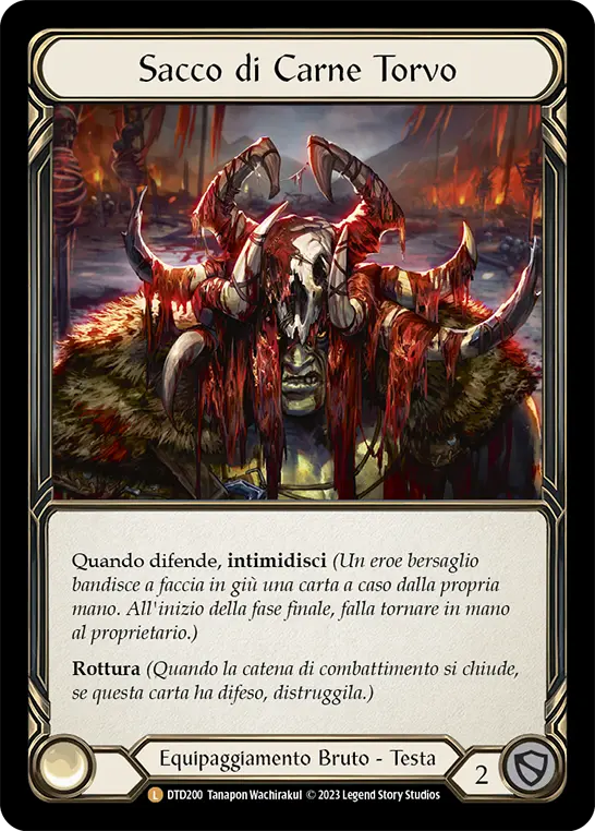 Card: Scowling Flesh Bag