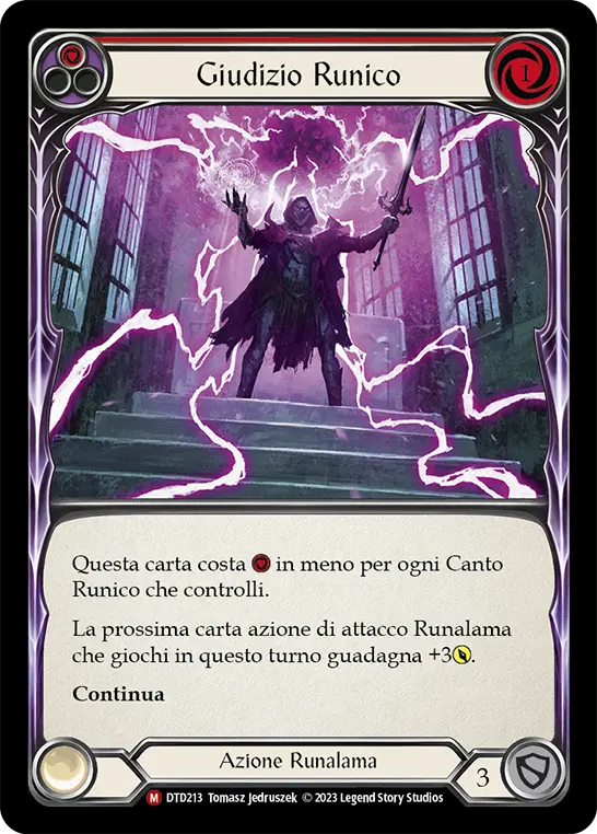 Card: Runic Reckoning (red)