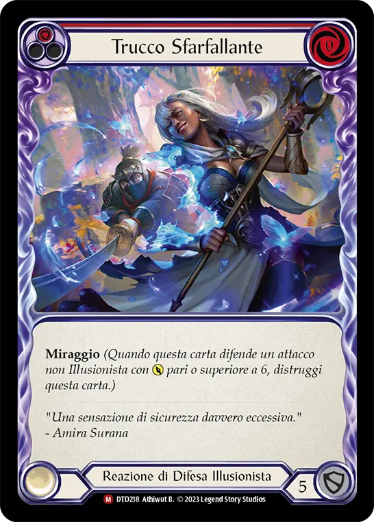 Card: Flicker Trick (red)