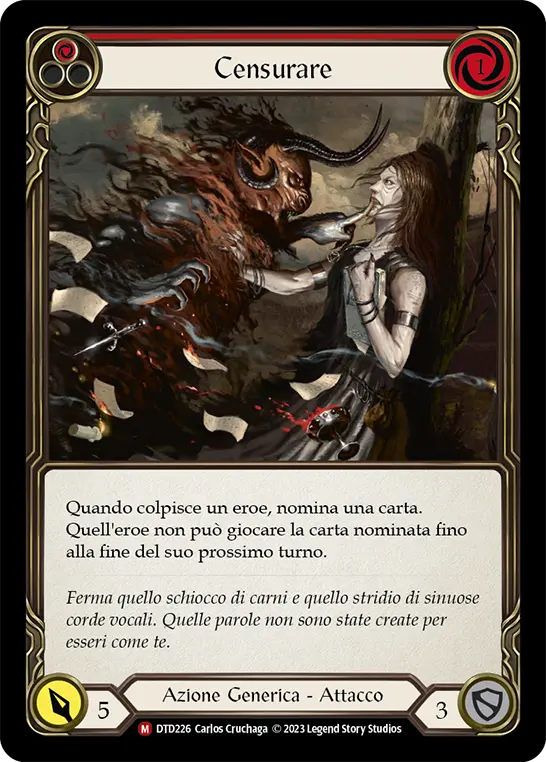 Card: Censor (red)