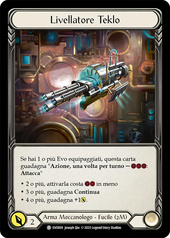Card: Teklo Leveler