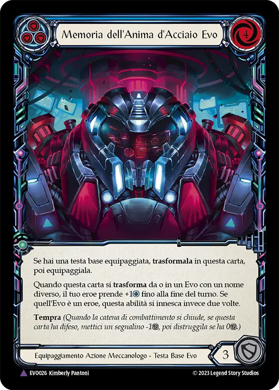 Card: Evo Steel Soul Memory (blu)