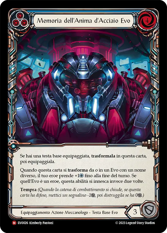 Card: Evo Steel Soul Memory (blu)