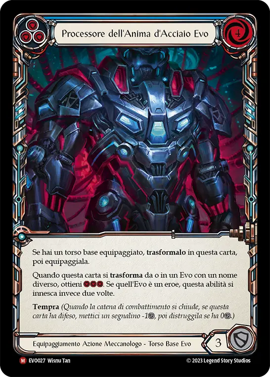 Card: Evo Steel Soul Processor (blu)