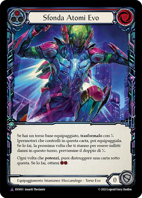 Card: Evo Atom Breaker (red)