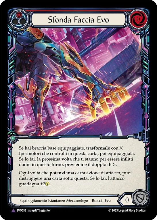 Card: Evo Face Breaker (red)