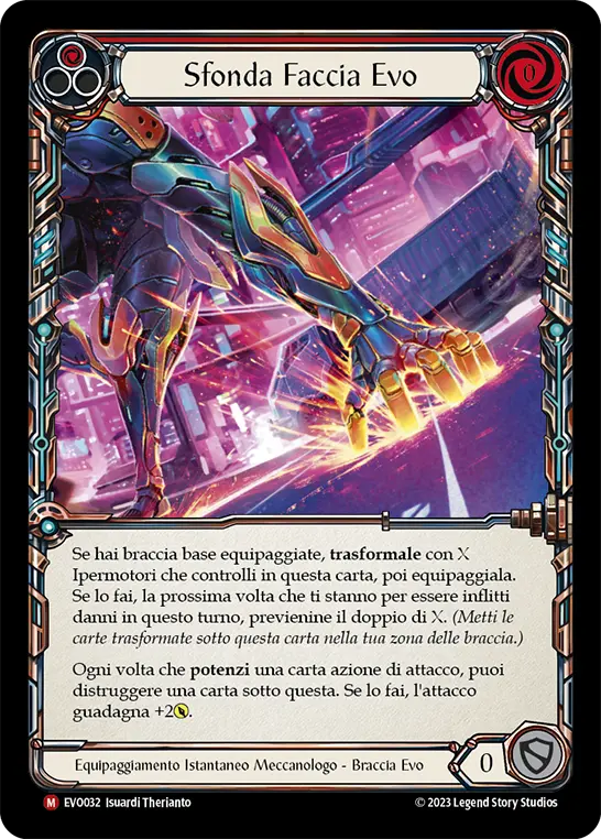 Card: Evo Face Breaker (red)