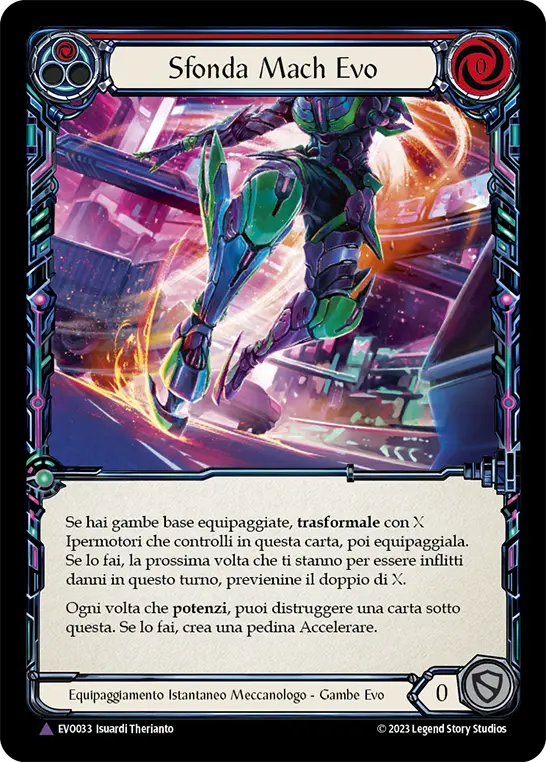 Card: Evo Mach Breaker (red)