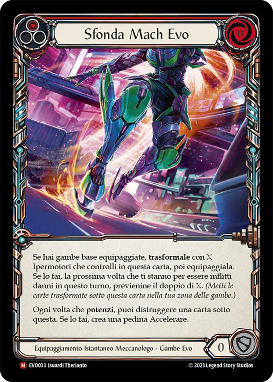 Card: Evo Mach Breaker (red)