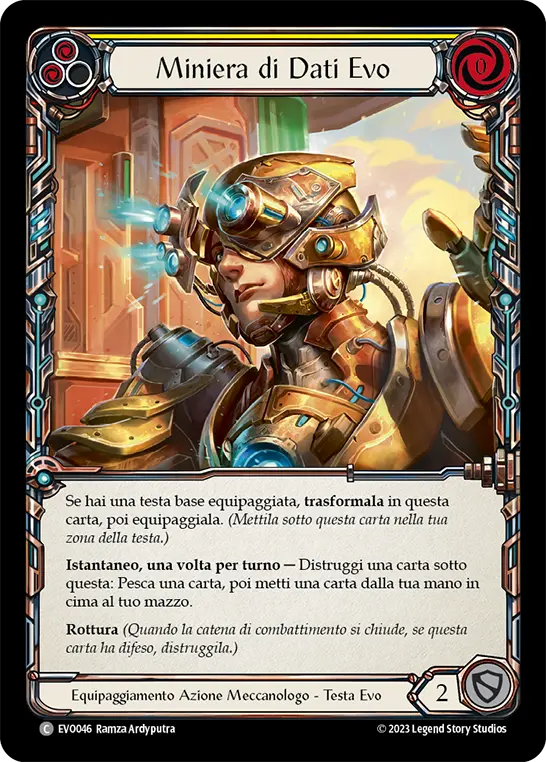 Card: Evo Data Mine (yel)