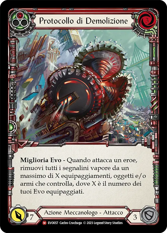 Card: Demolition Protocol (red)