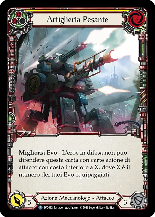 Card: Heavy Artillery (yel)