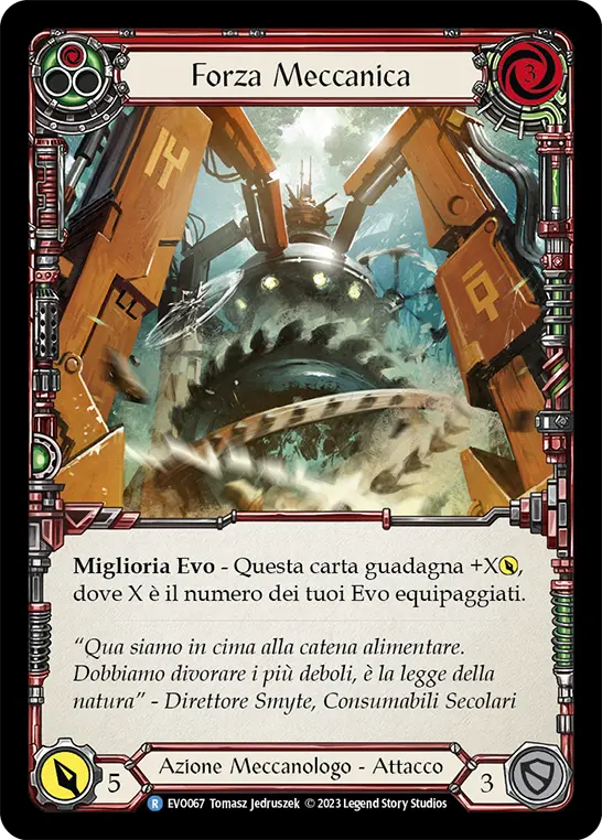 Card: Mechanical Strength (red)