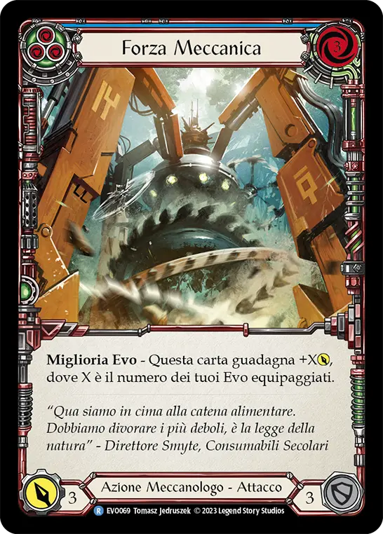 Card: Mechanical Strength (blu)