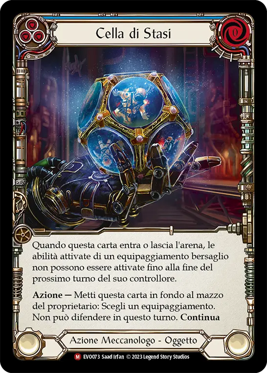 Card: Stasis Cell (blu)