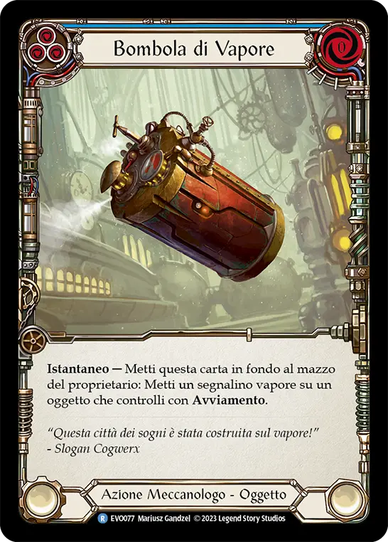 Card: Steam Canister (blu)