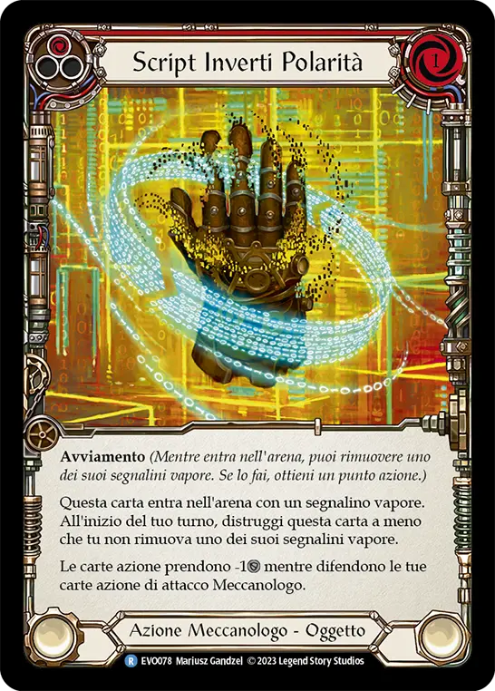 Card: Polarity Reversal Script (red)