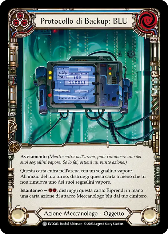 Card: Backup Protocol: BLU (blu)