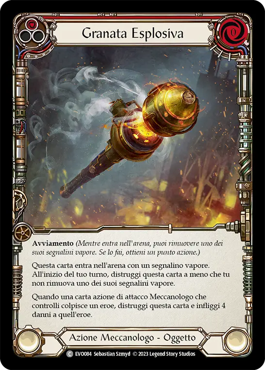 Card: Boom Grenade (red)