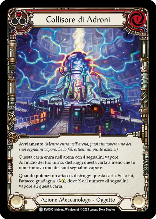 Card: Hadron Collider (red)