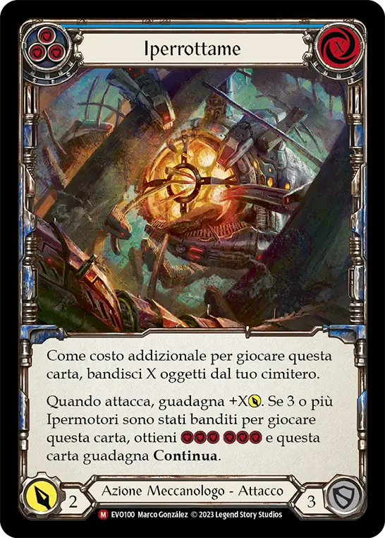 Card: Hyper Scrapper (blu)
