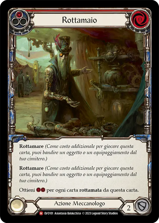 Card: Scrap Trader (red)