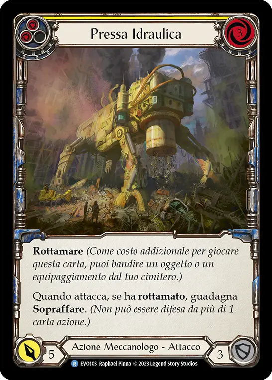 Card: Hydraulic Press (yel)