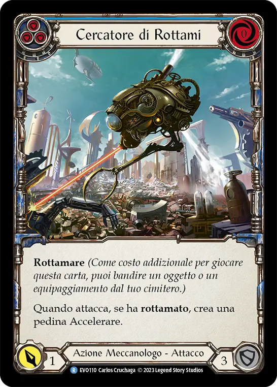 Card: Scrap Hopper (blu)