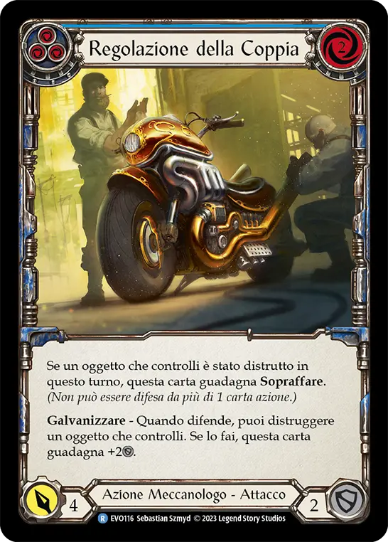 Card: Torque Tuned (blu)