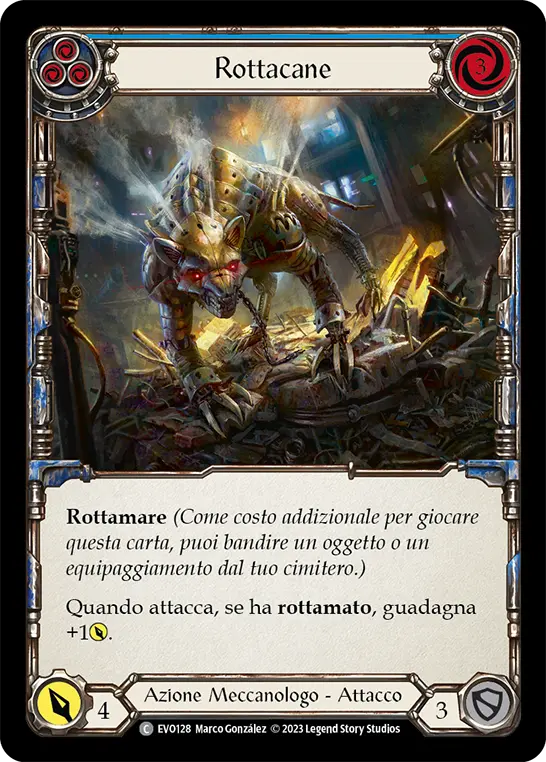 Card: Junkyard Dogg (blu)