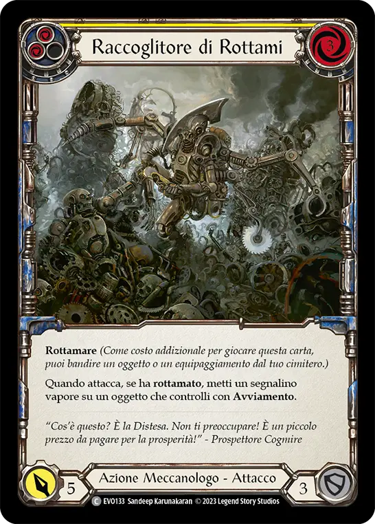 Card: Scrap Harvester (yel)