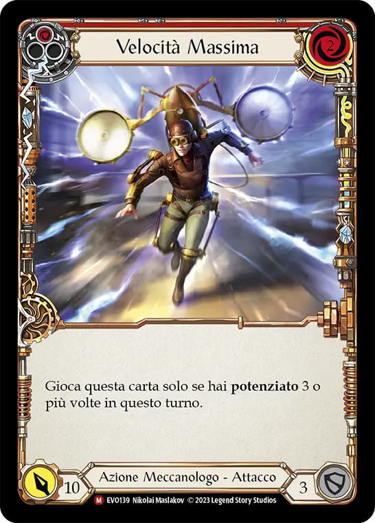 Card: Maximum Velocity (red)