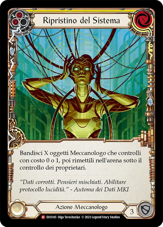Card: System Reset (yel)
