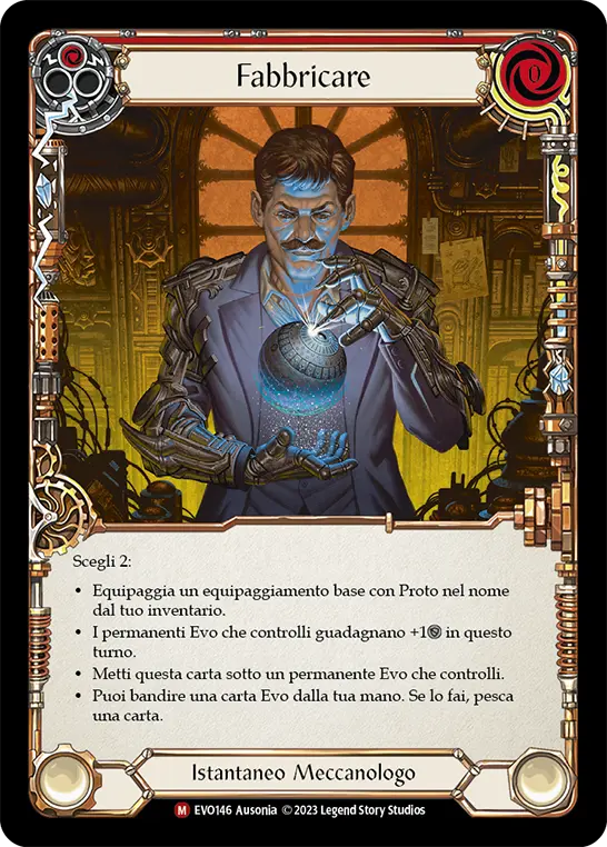 Card: Fabricate (red)