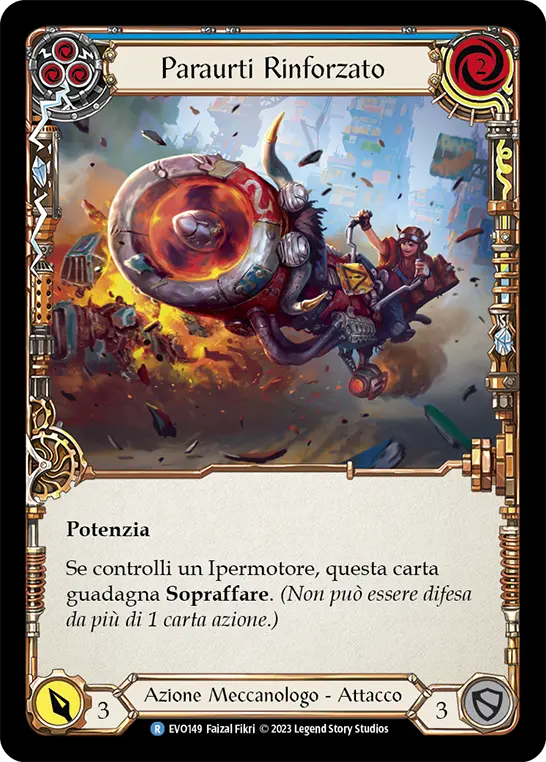 Card: Bull Bar (blu)