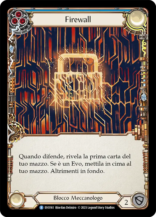 Card: Firewall (blu)