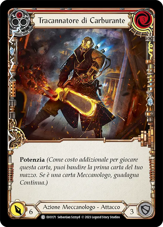 Card: Gas Guzzler (red)