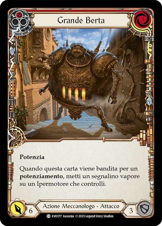 Card: Big Bertha (red)