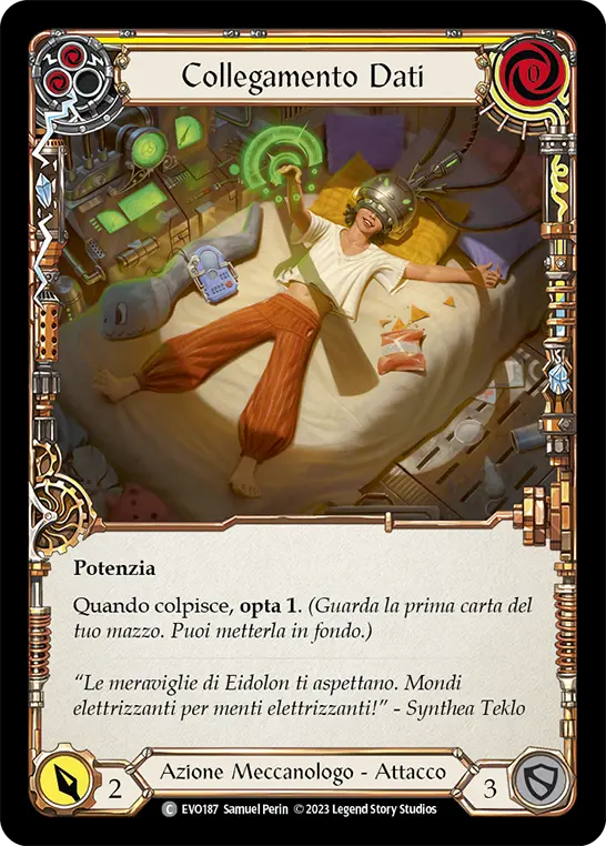Card: Data Link (yel)