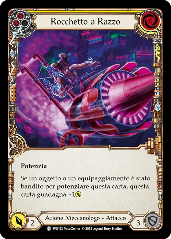 Card: Sprocket Rocket (yel)