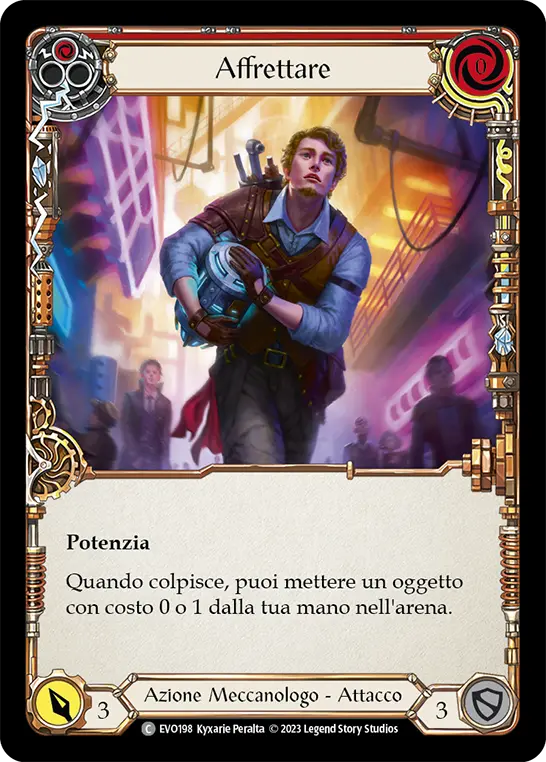 Card: Expedite (red)