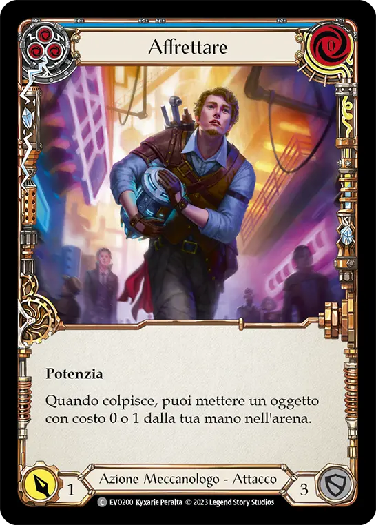 Card: Expedite (blu)