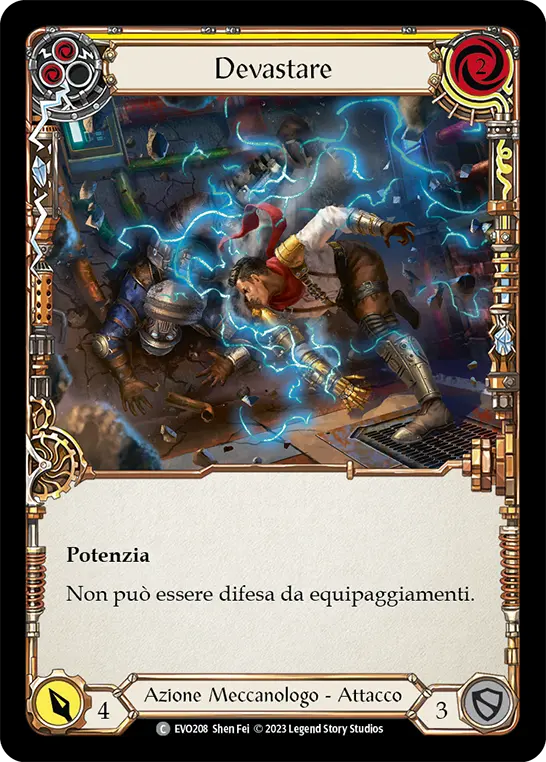 Card: Lay Waste (yel)