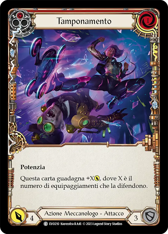 Card: Fender Bender (red)