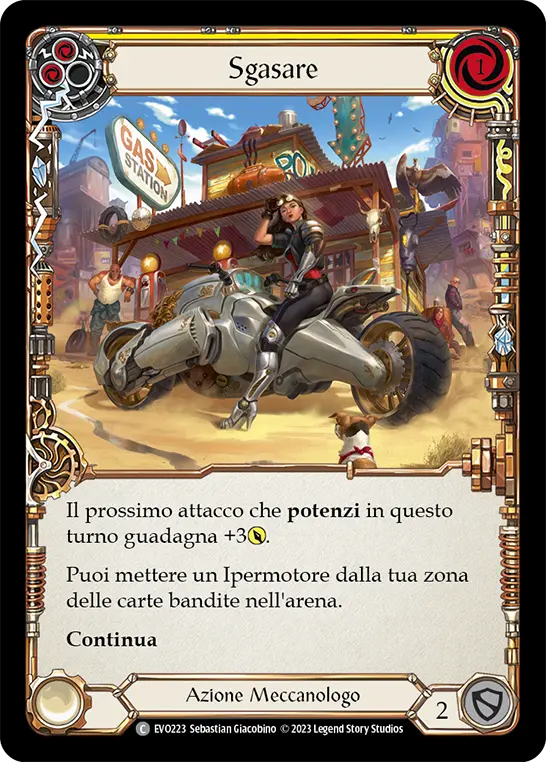 Card: Gas Up (yel)