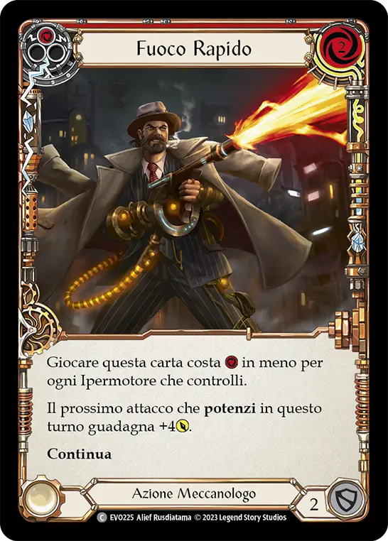 Card: Quickfire (red)