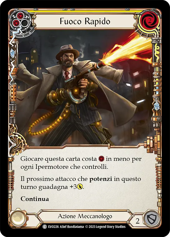 Card: Quickfire (yel)