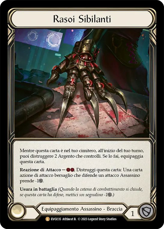 Card: Shriek Razors