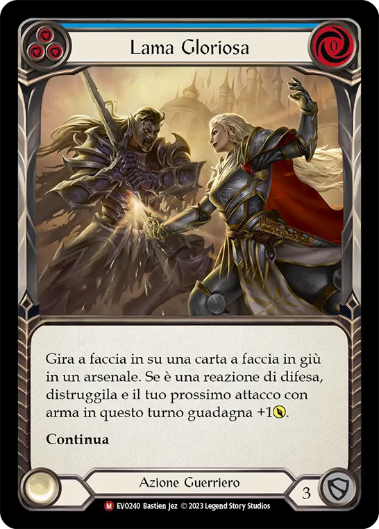 Card: Emboldened Blade (blu)