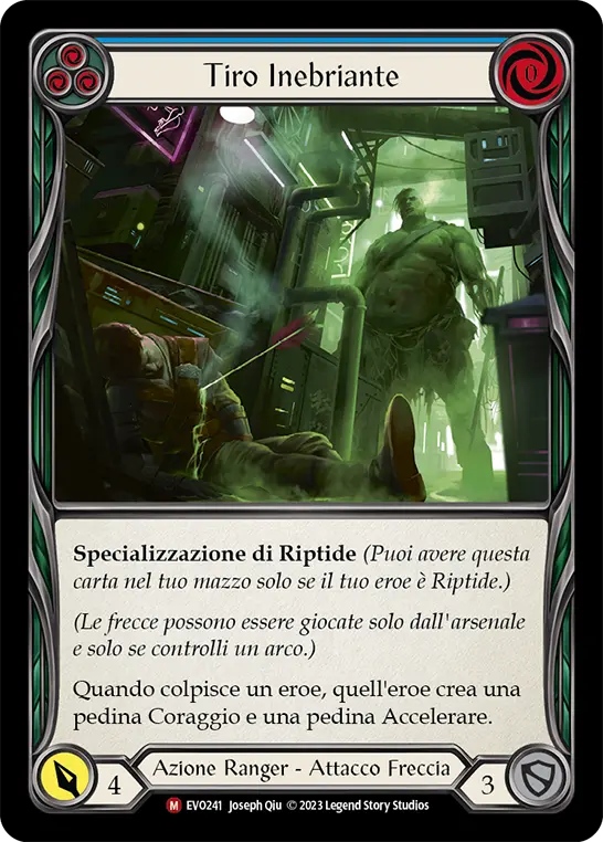 Card: Intoxicating Shot (blu)